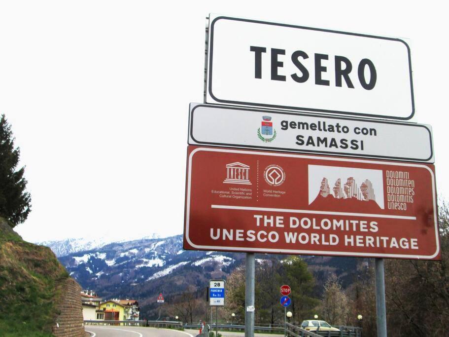 Appartamento A Tesero Exteriér fotografie